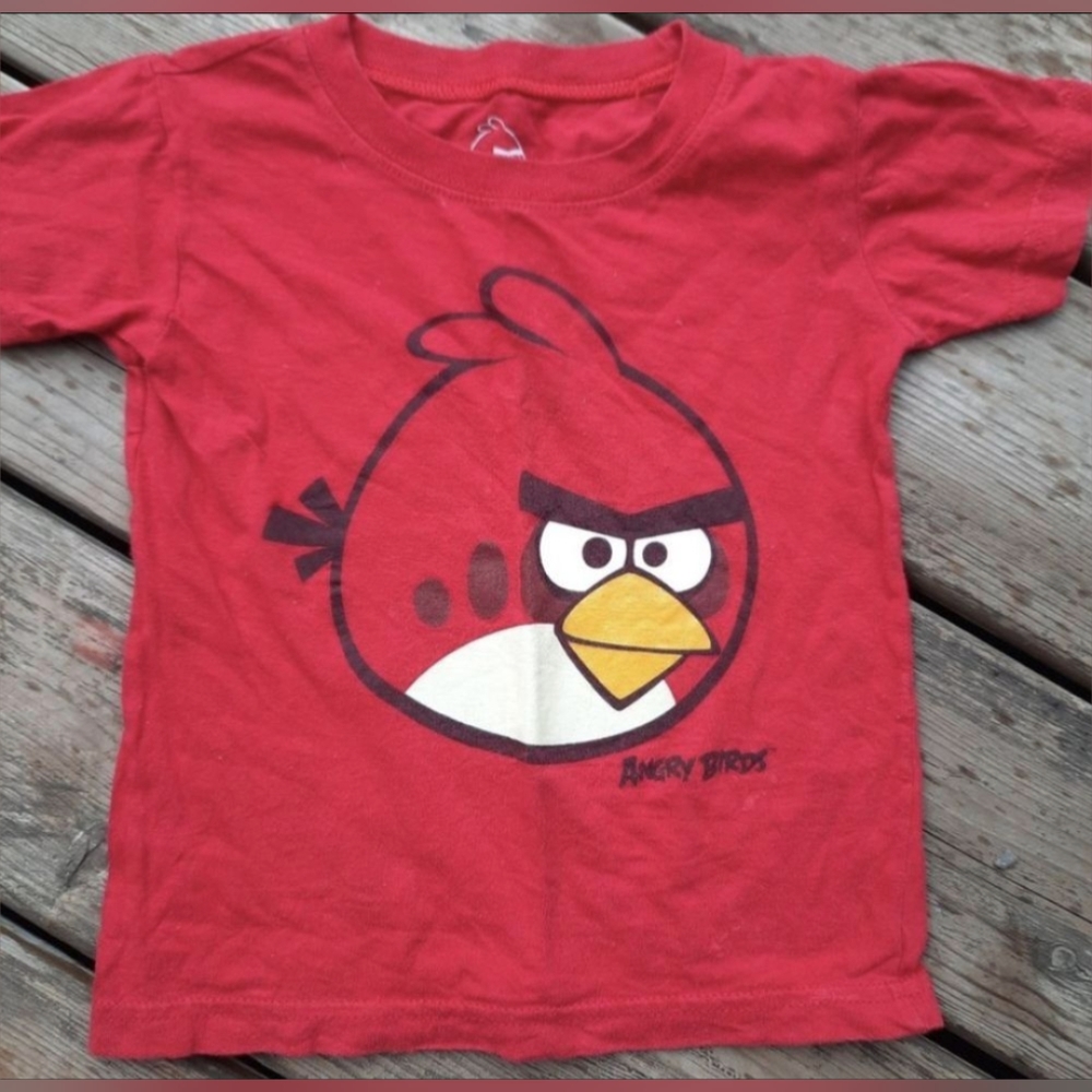 Free With Purchase T-shirt Angry Bird 3Y